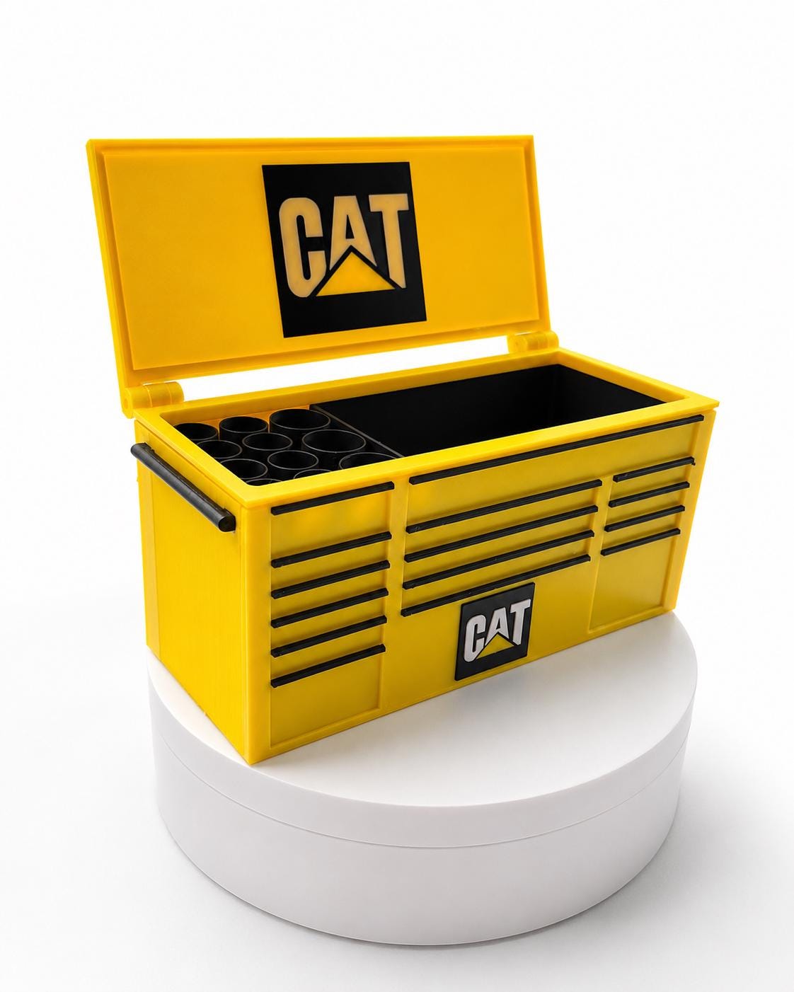 Custom Tool Box Pen Holder | Personalized Desk Organizer, Father's Day Gift