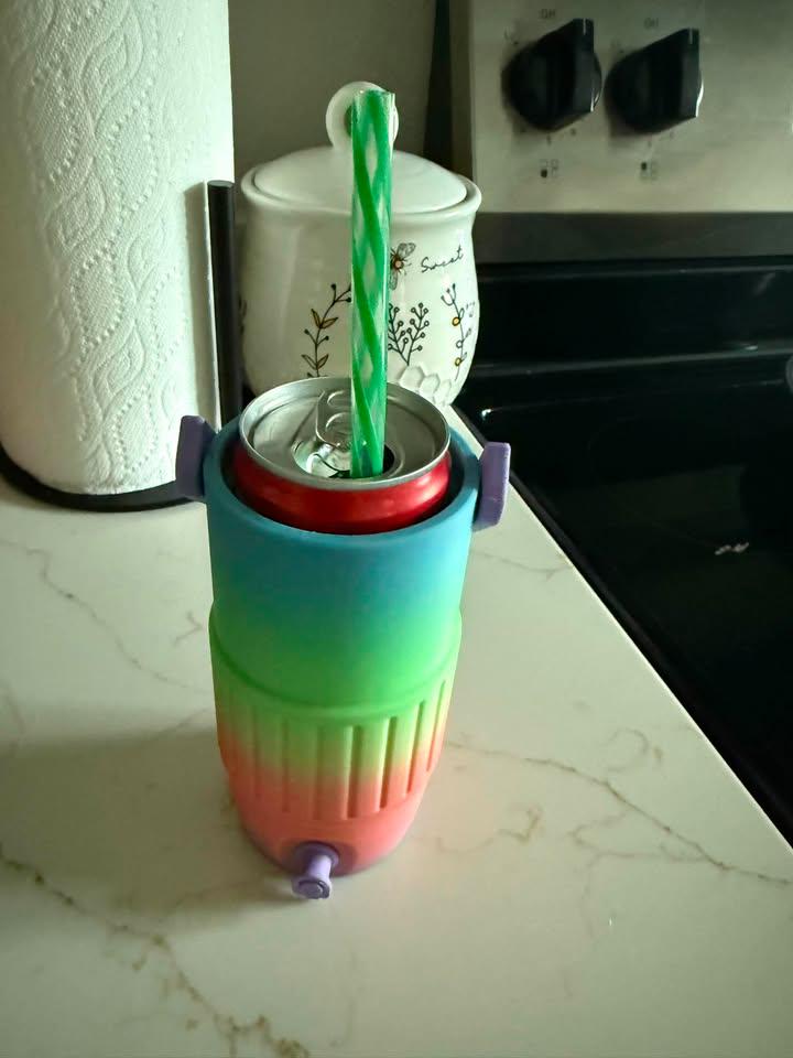 Retro Cooler Koozie