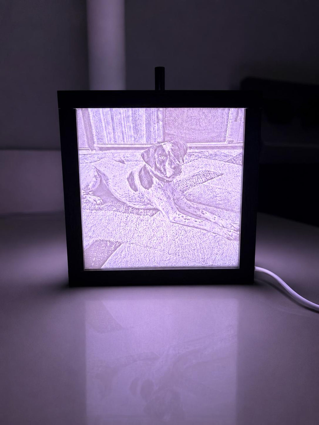 Custom Photo Cube w/ remote lighting