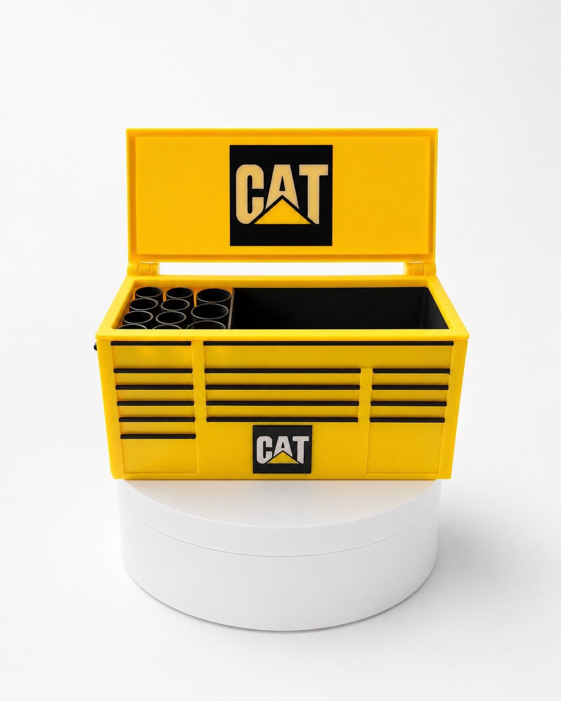 Custom Tool Box Pen Holder | Personalized Desk Organizer, Father's Day Gift