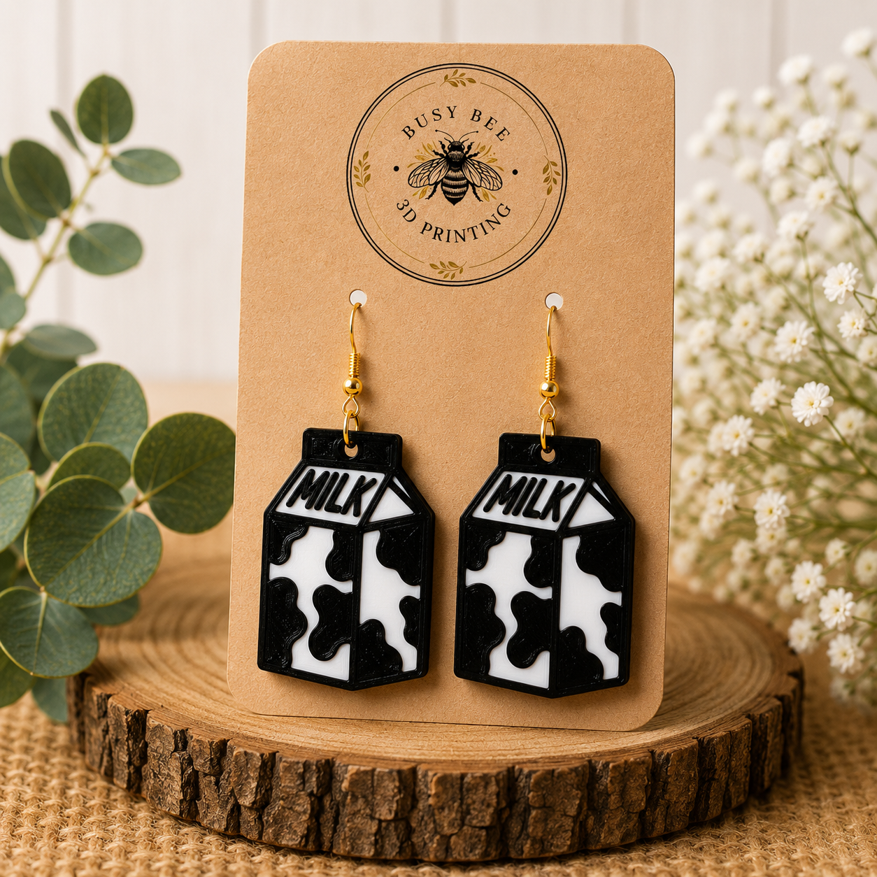 Milk Jug Earrings