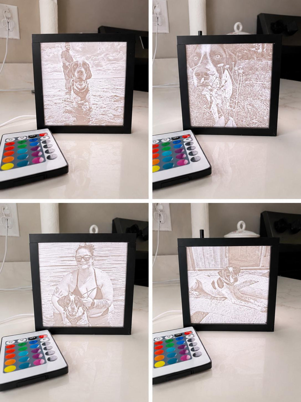 Custom Photo Cube w/ remote lighting