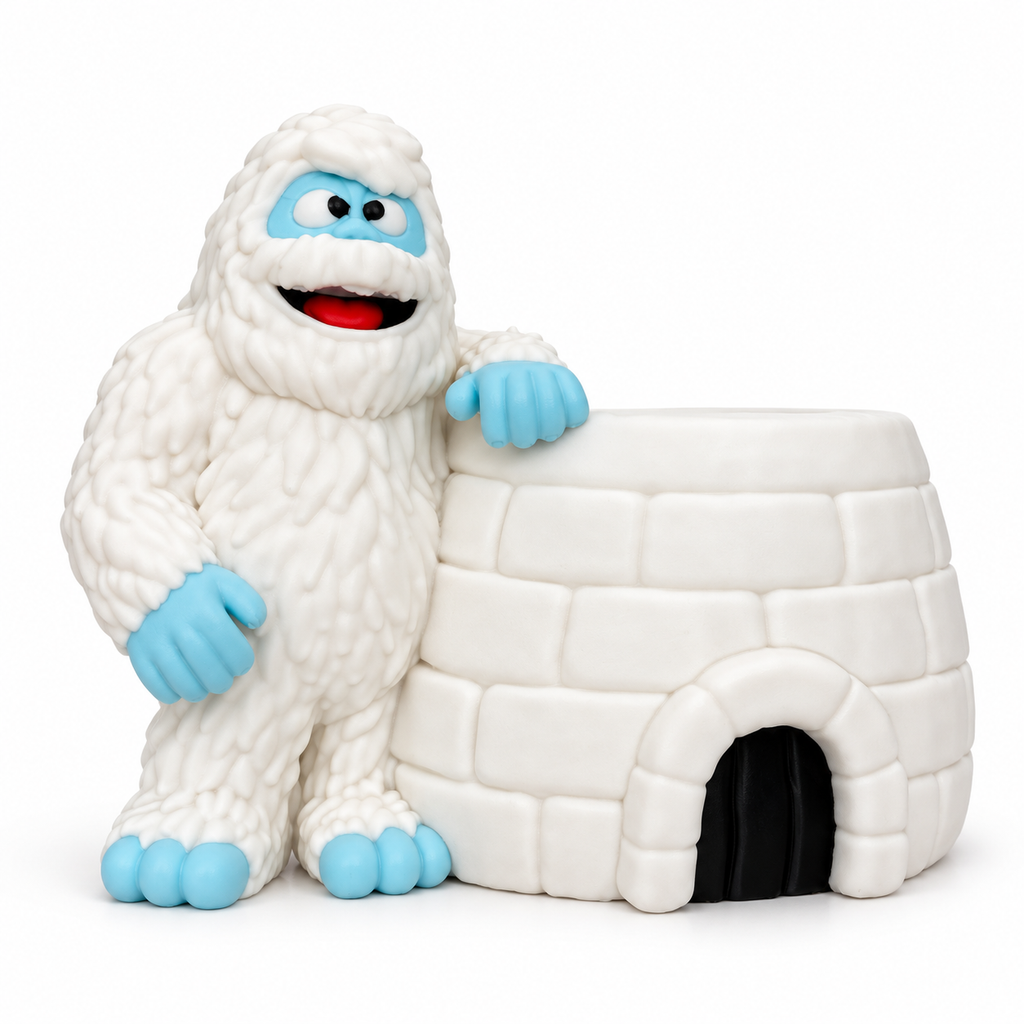 Abominable Snowman Soap Holder