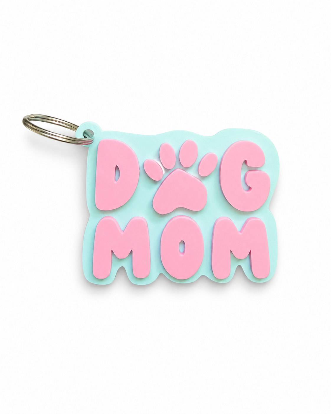 Dog Mom Keychain