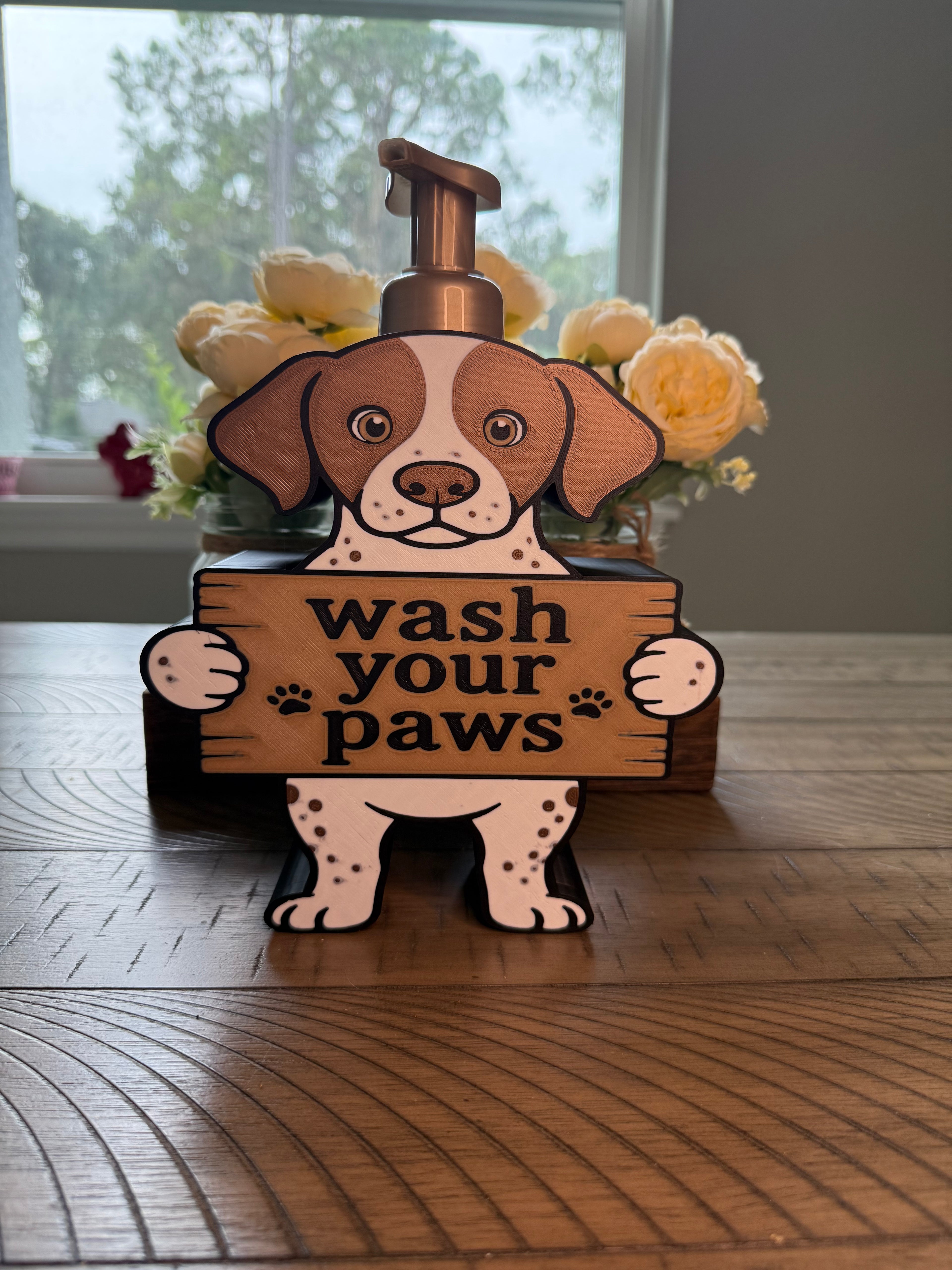 Wash Your Paws GSP (German Shorthair Pointer)