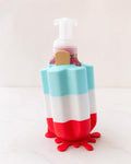 Popsicle Foaming Soap Holder, 3D Printed Summer Bath Decor, Fits Bath & Body Works Bottles