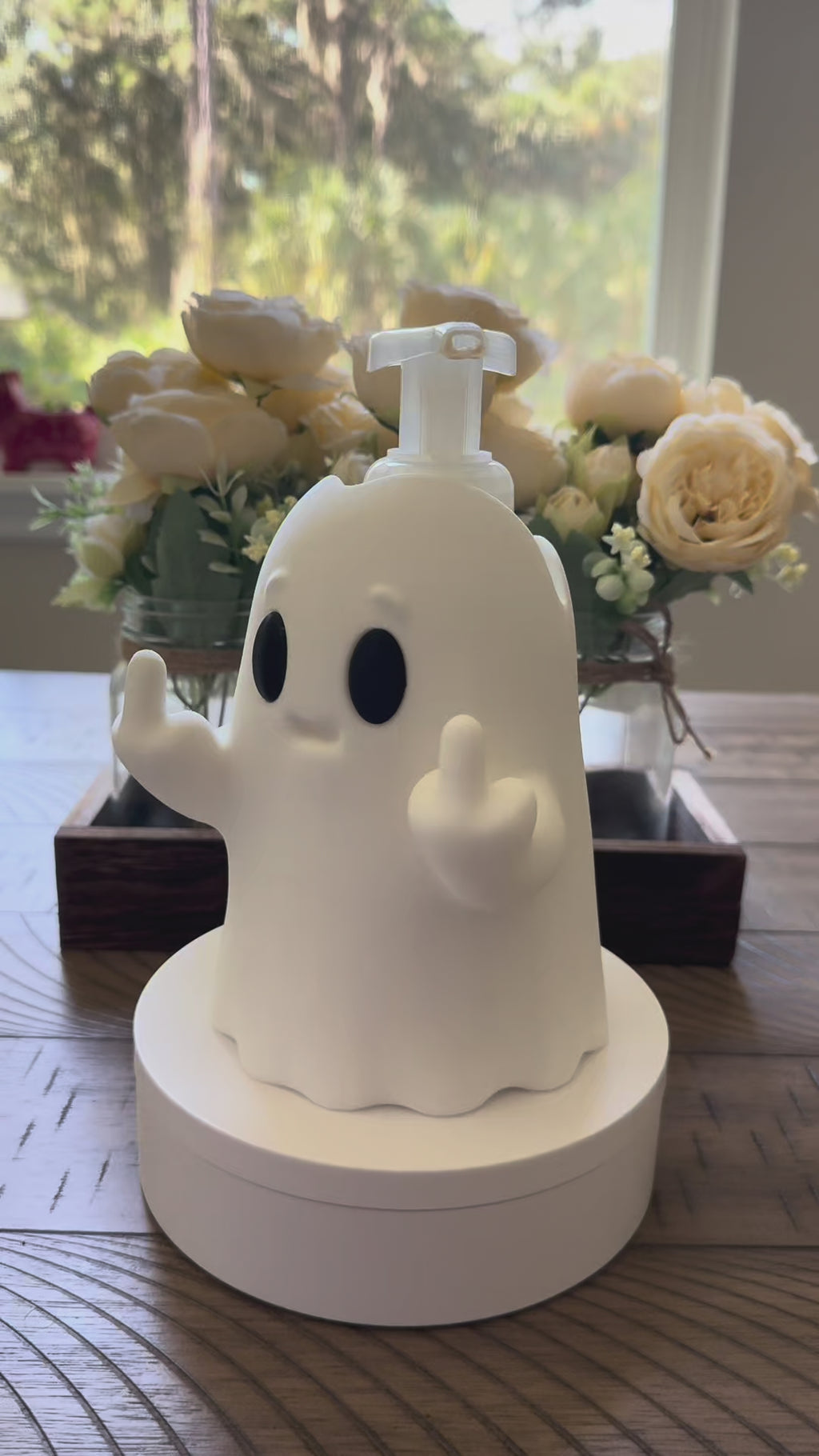 Mr. Boo You Bath and Body Works Foaming Soap Holder