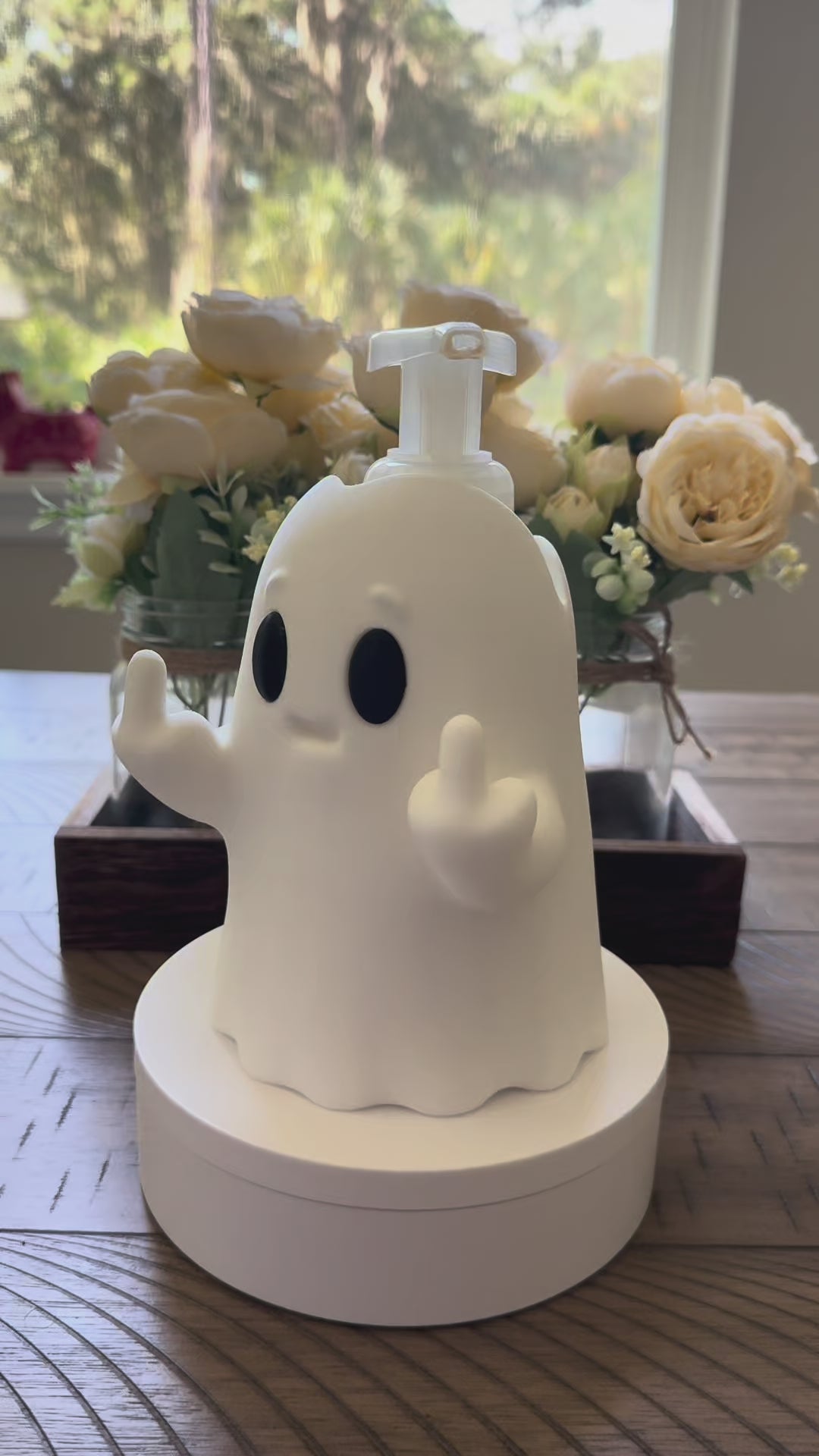 Mr. Boo You Bath and Body Works Foaming Soap Holder